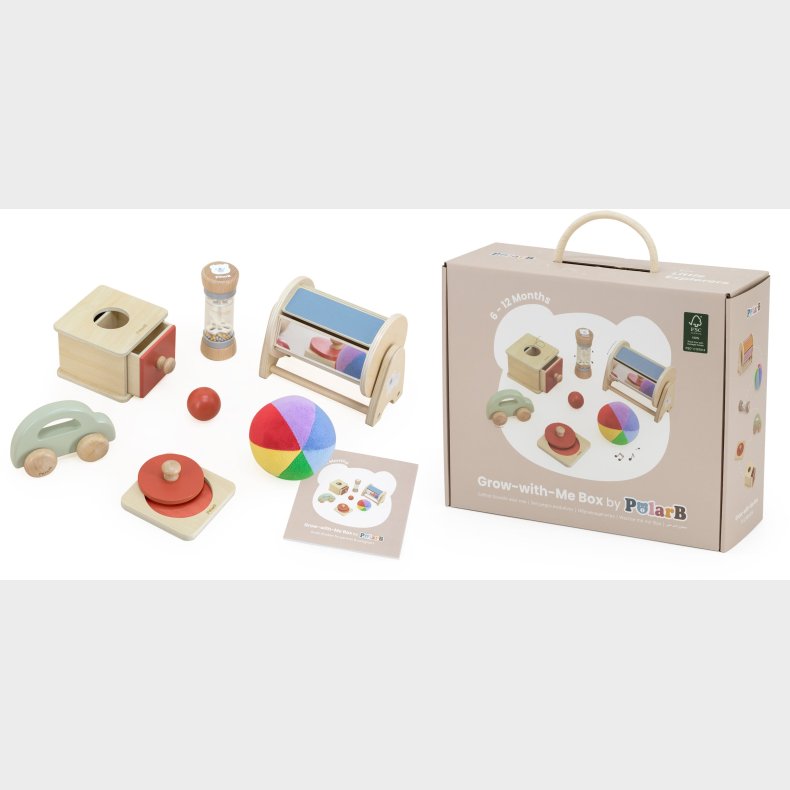 PolarB Grow-with-Me Aktivitetss�t Little Explorers 6-12 M�neder