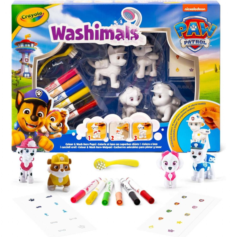 Crayola Washimals Paw Patrol