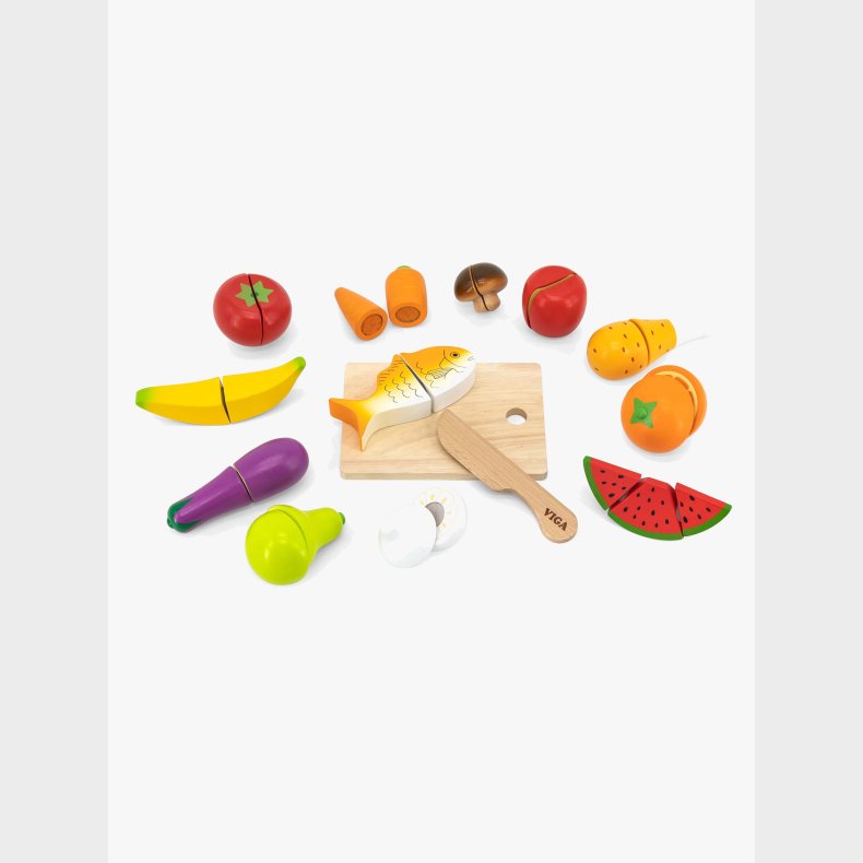 VIGA Leges�t Sk�rebr�t med Kniv &  Mad