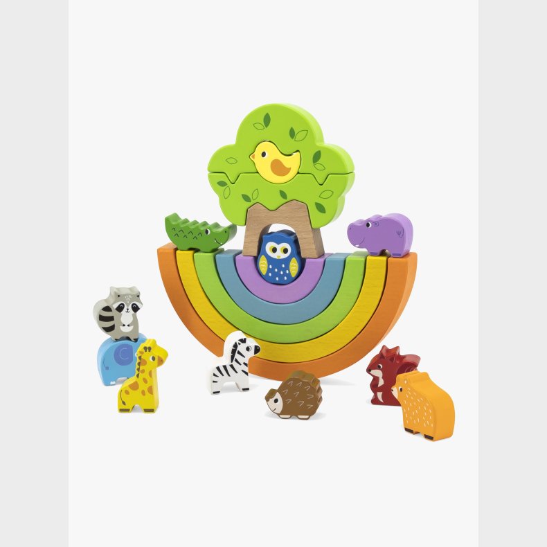 VIGA Stableklodser Regnbue 19 Dele