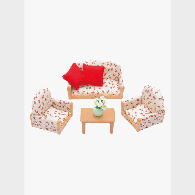 Sylvanian Families Dukkehustilbeh�r Sofagruppe med Bord