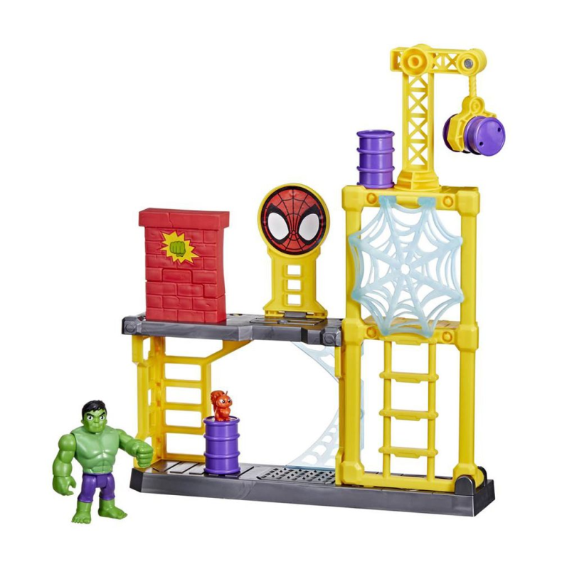Spidey og Hulk Playset