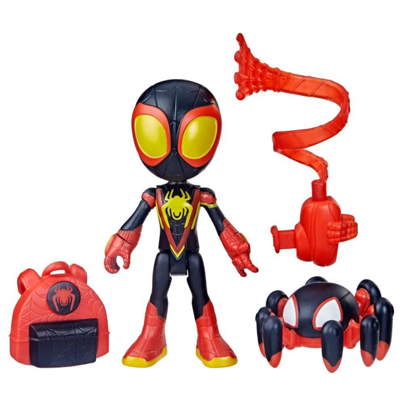 Spidey Web-Spinners Miles Morales Figur