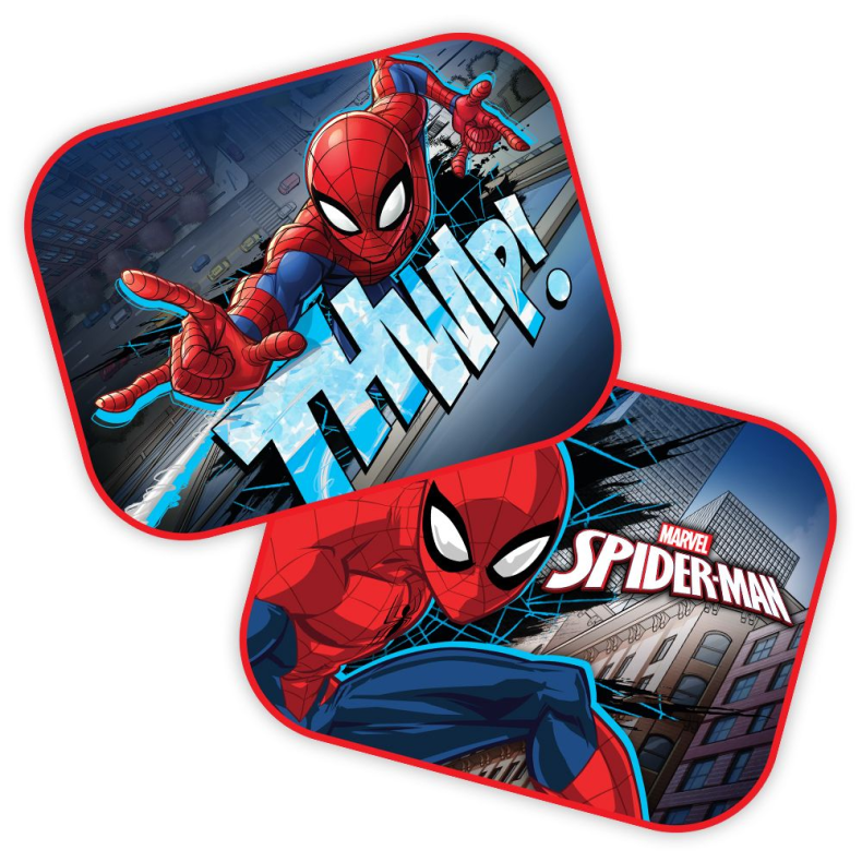 Spiderman Solsk�rm 44x35 cm 2 pak
