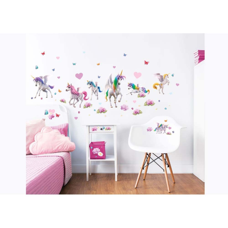 Magisk Enhj�rning Wallstickers