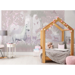 Enhj�rning Evetyrsskov Tapet 243x305 cm