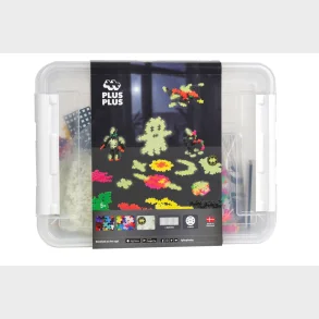 Plus-Plus Build and Glow Storage Box / 2000 pcs