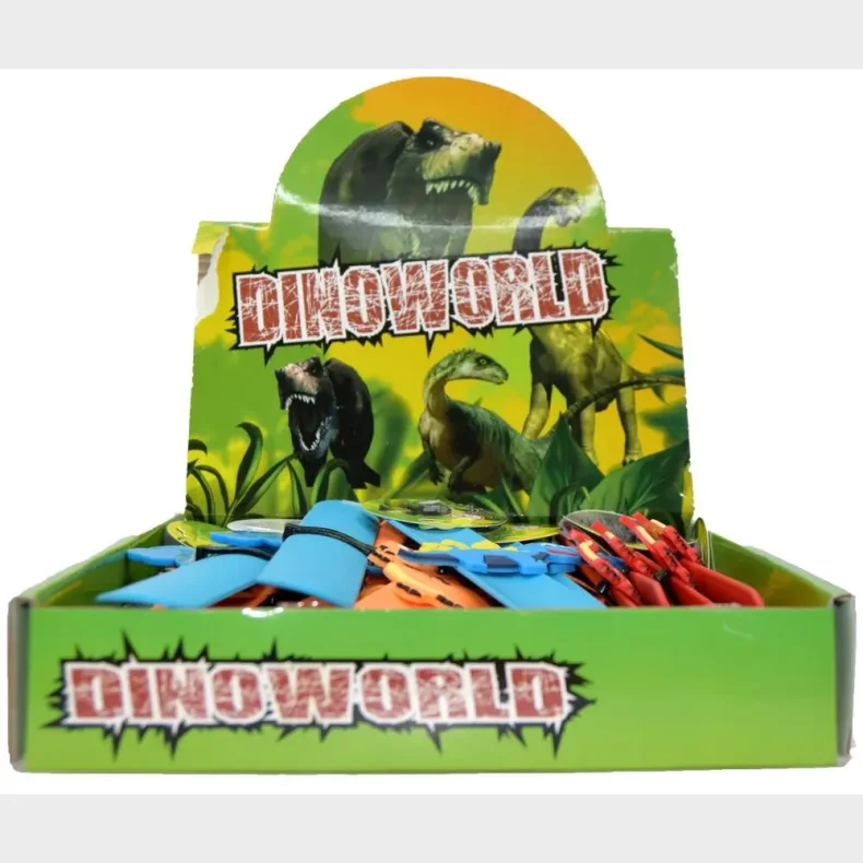 Snap-on Armbnd med Dinosaur ass