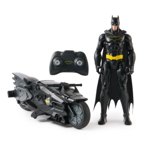 Batman Stealth Batcycle RC Batman 30cm