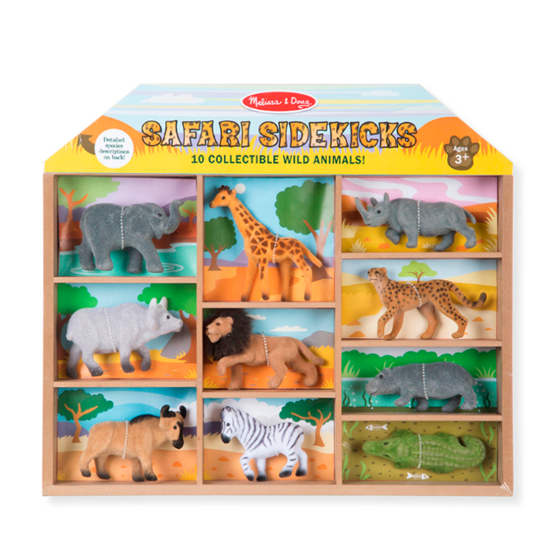Melissa & Doug | Safaridyr, 10 stk