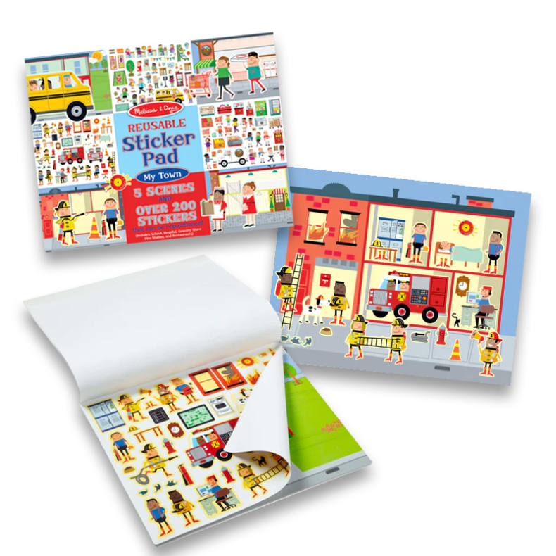 Melissa & Doug | Klistermrkebog - Min by