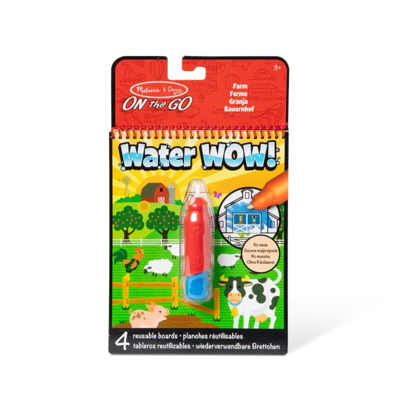 Melissa & Doug | Water Wow, Mal med vand - Bondegrd