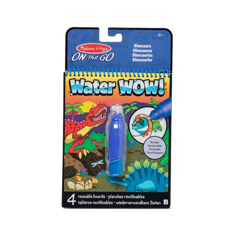 Melissa & Doug | Water Wow, Mal med vand - Dinosaurer