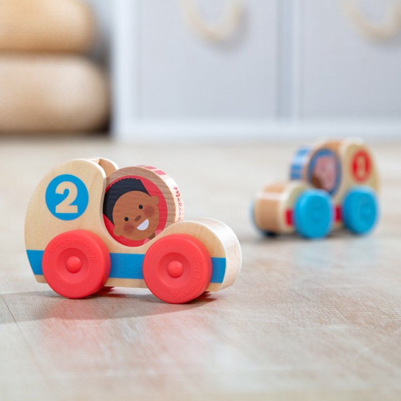 Melissa & Doug | GO Tots - Racerbiler, 2 stk