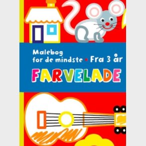 Farvelade Malebog For De Mindste 3 r+ - Legekammeraten.dk