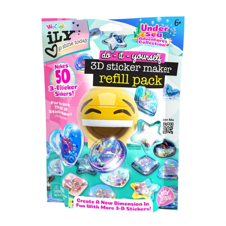 3-D sticker maskine Refill