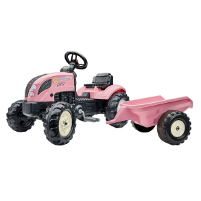 Falk - Traktor Country Farmer Pink