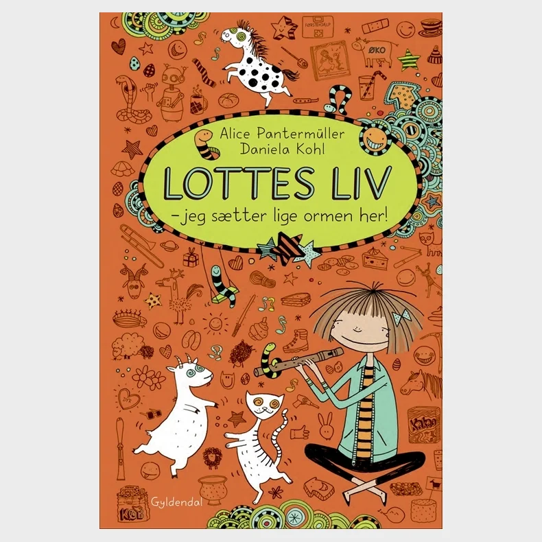 Lottes liv 3 - Jeg s�tter lige ormen her