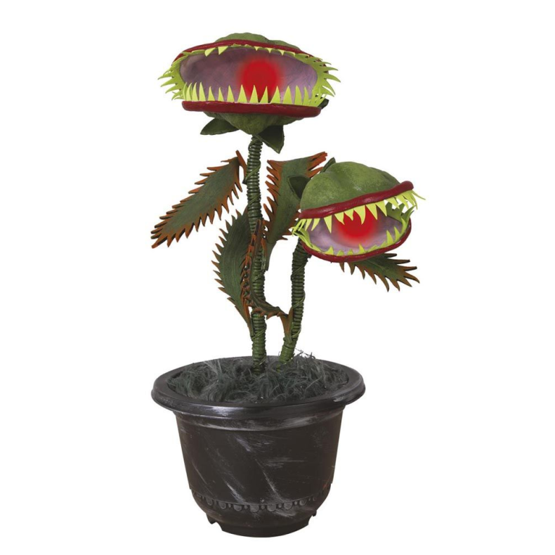 Animeret K�d�dende plante m. lyd og lys