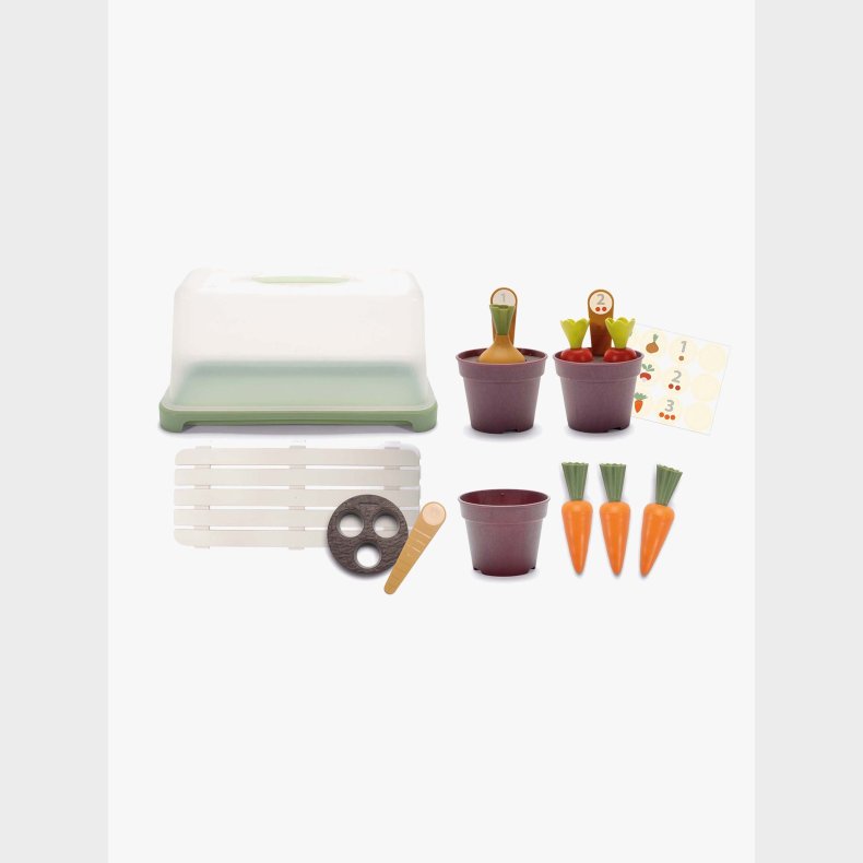 Dantoy GG Mini-Drivhus 18 dele