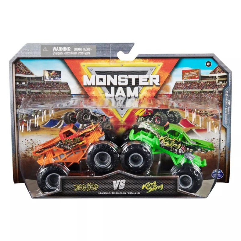 Monster Jam 2 pak 1:64