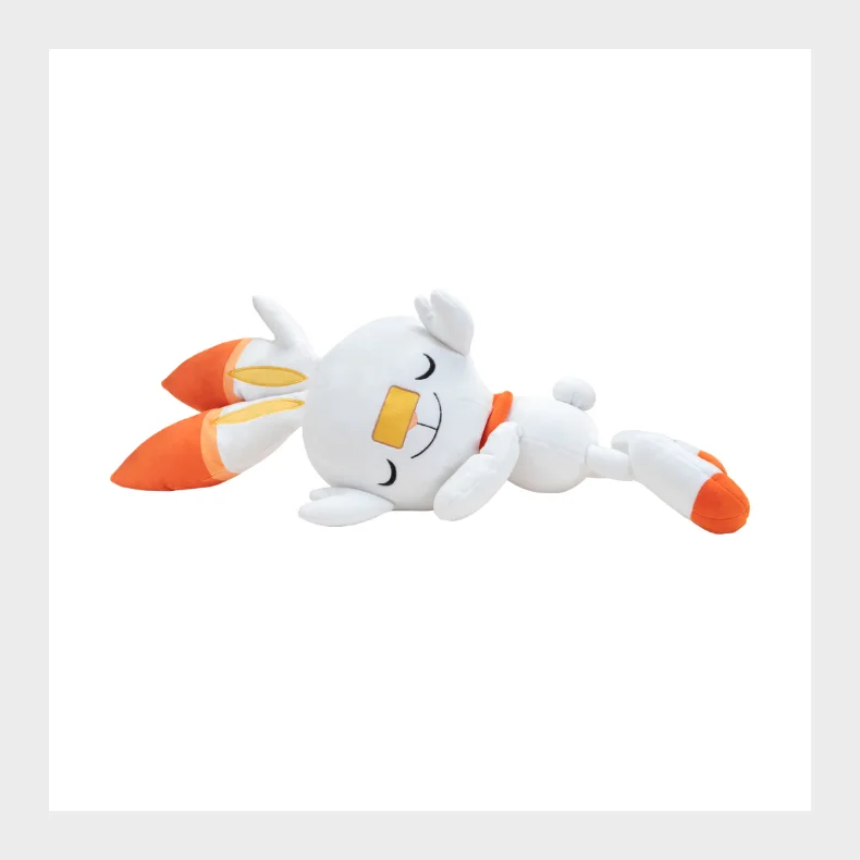 Pokmon sovende Scorbunny 45 cm