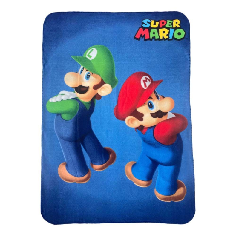 Super Mario Fleece T�ppe 140x100cm
