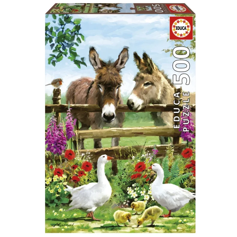 Puslespil Donkeys 500 brikker