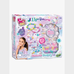 So Beads Perles�t med Vedh�ng Enhj�rning