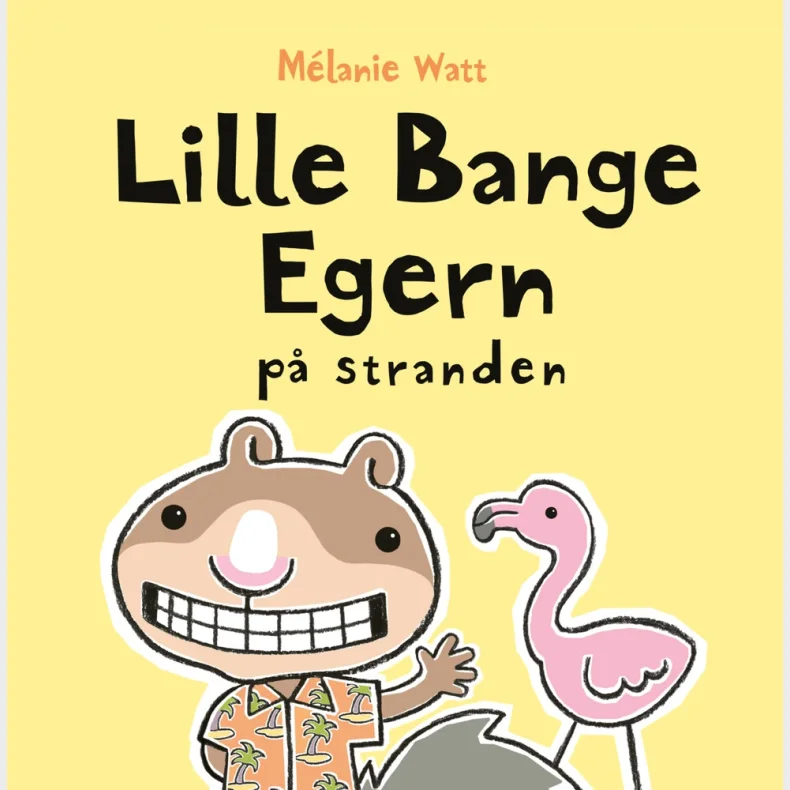 Lille Bange Egern p� stranden
