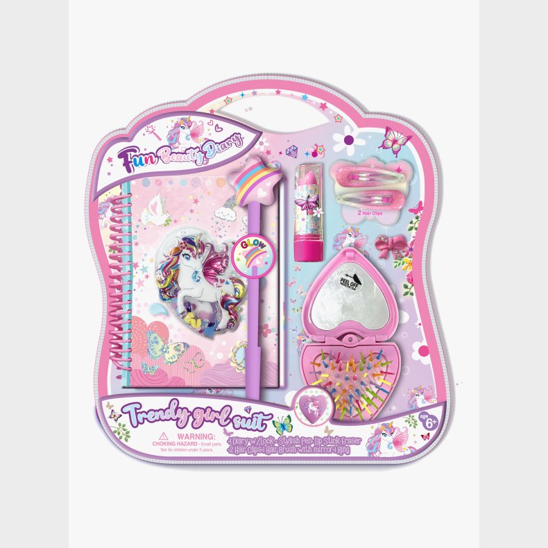 Alrico Notesbog med Tilbehr Enhjrning