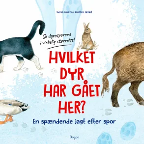 Hvilket dyr har g�et her? Se dyresporene i virkelig st�rrelse!