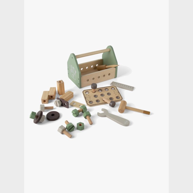 Dantoy V�rkt�jskasse Wood In Gift Box