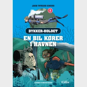 En bil krer i havnen