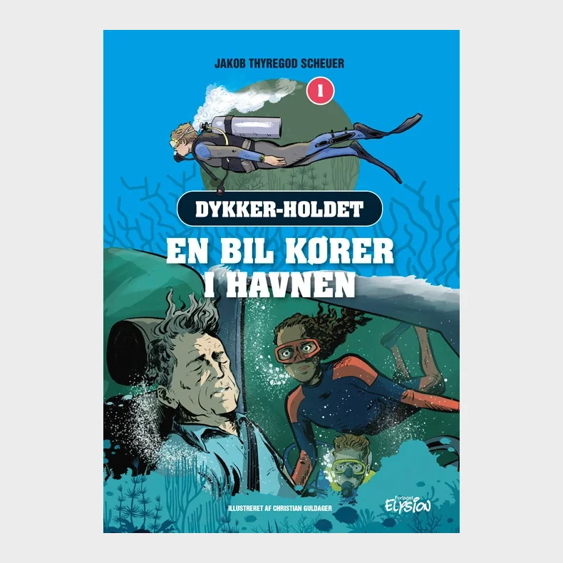 En bil krer i havnen