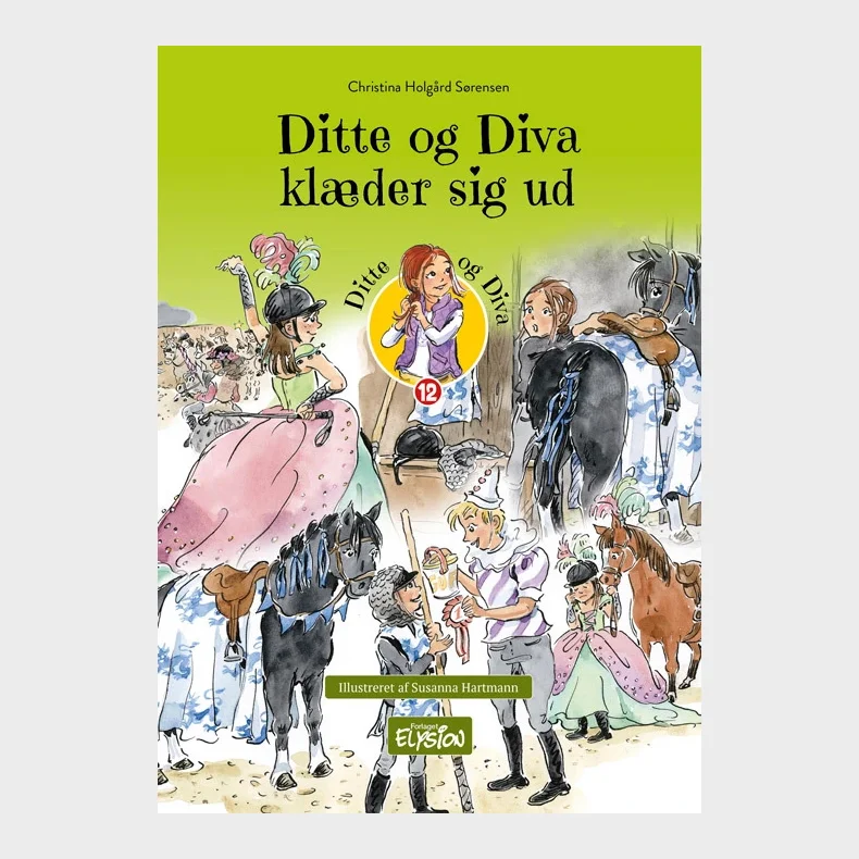 Ditte og Diva klder sig ud