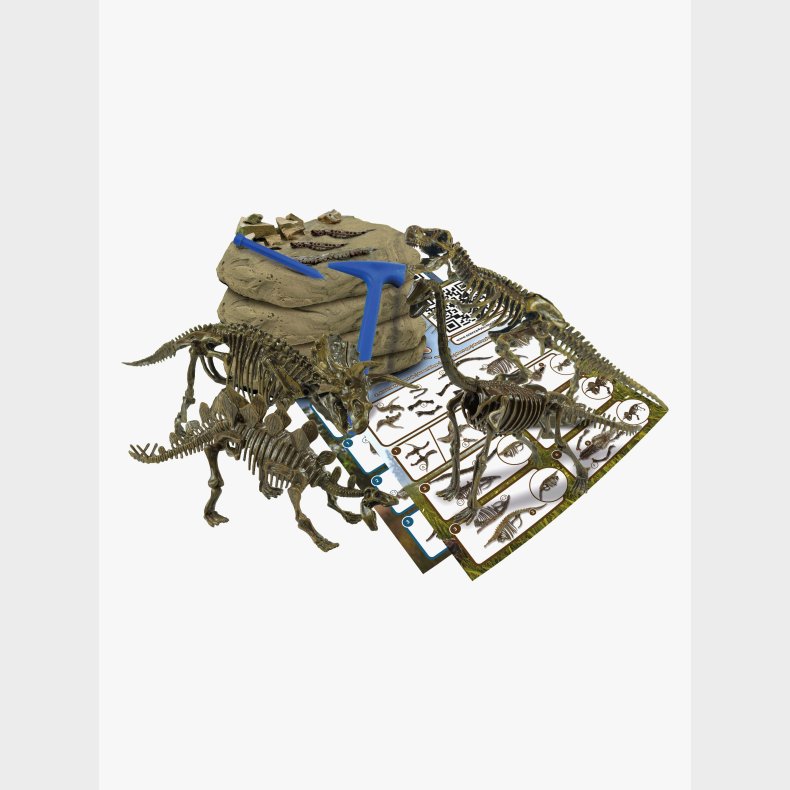 Toyrock Stem Fossil Udgravningss�t 4-i-1