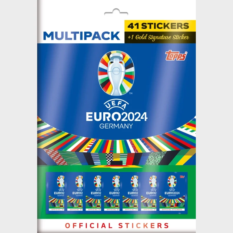 EURO 2024 STICKERS MULTI PACK