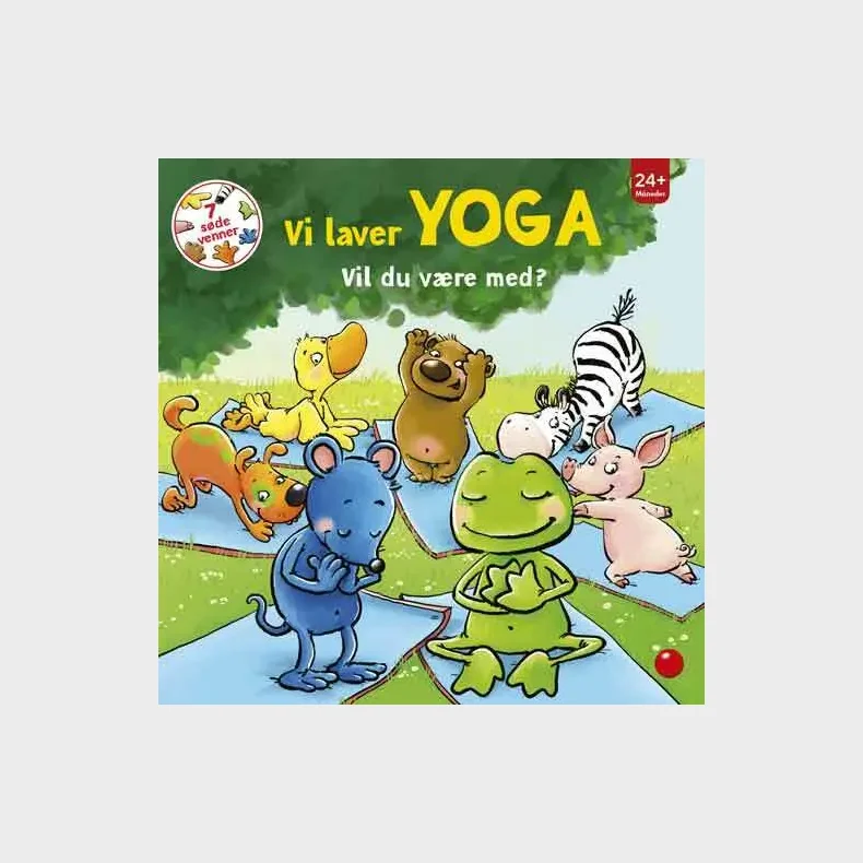 7 sde venner: Vi laver yoga