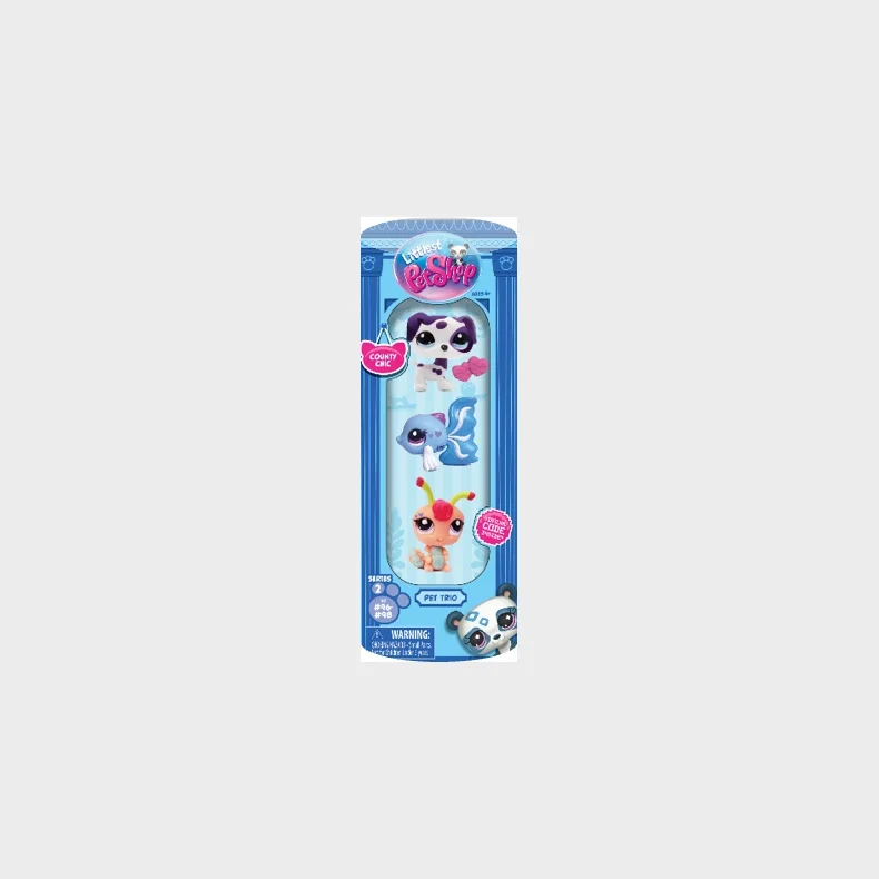 Littlest Pet Shop Pet Trio In Tube ass