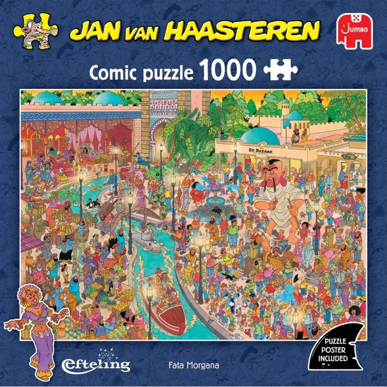 Puslespil JVH Efteling Fata Morgana 1000 Brikker