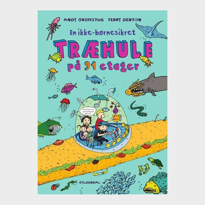 En ikke-b�rnesikret tr�hule p� 91 etager