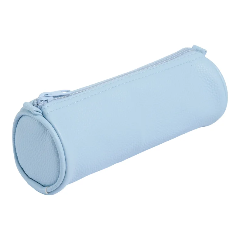 Penalhus oval i lysebl