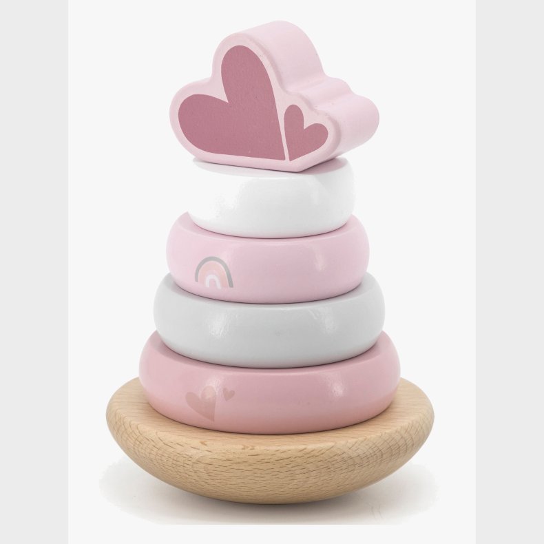 Label Label Stableleget�j Ringe, Pink