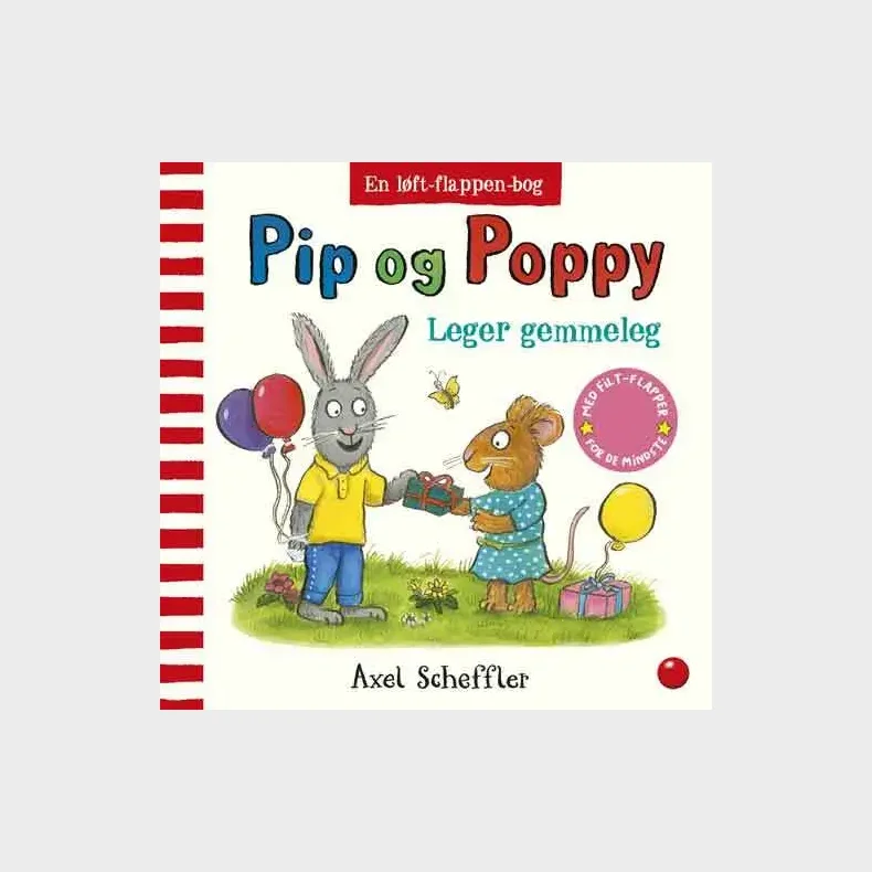 Pip og Poppy leger gemmeleg