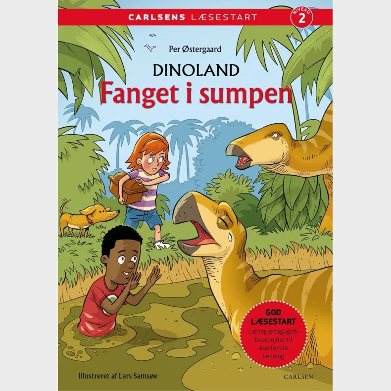Carlsens L�sestart: Dinoland: Fanget i sumpen