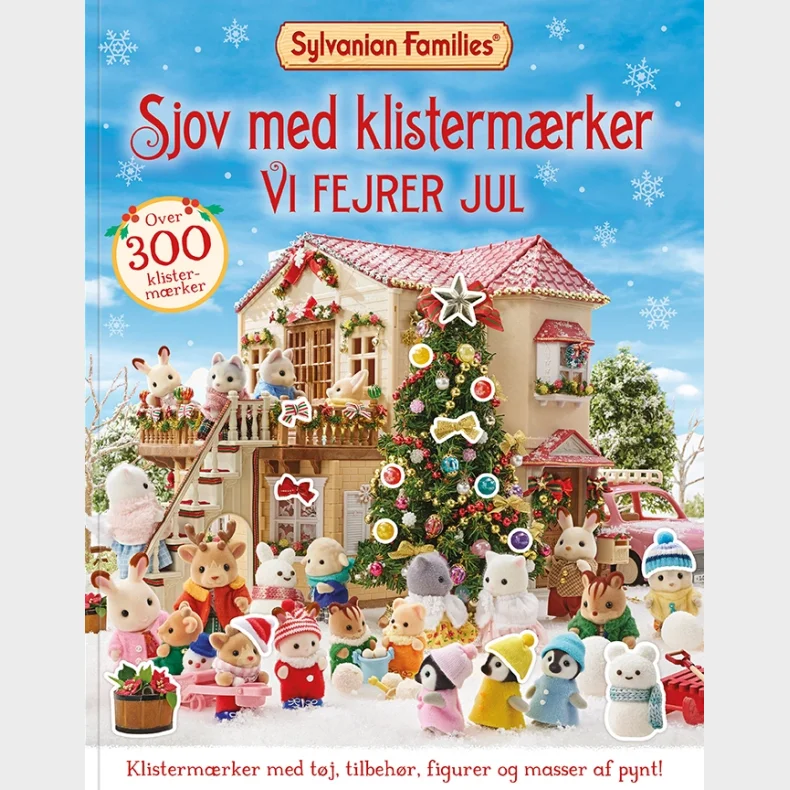 Sjov med klisterm�rker - vi fejrer jul