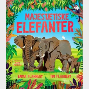 Majesttiske elefanter