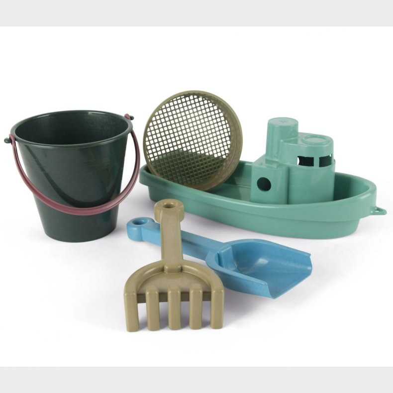 Dantoy | Blue Marine - Bd- og sandst, 5 dele