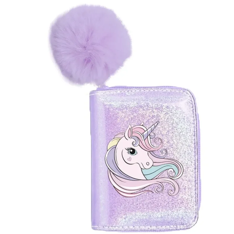 Tinka unicorn lilla m/plysvedhng og lynls